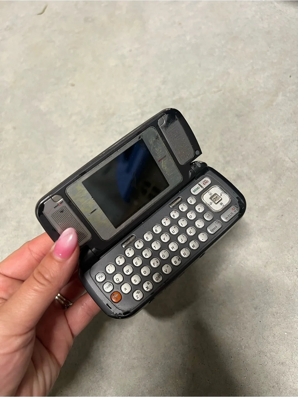 Vintage LG Slide Out Keyboard Phone